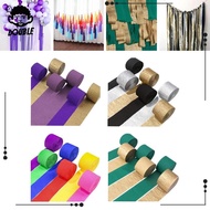[ 6 Rolls Crepe Paper Streamers Party Streamers for Classroom Decorations