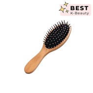 [daiso] Wood Cushion Brush, M, 1pc / Korean Wood Brush / Gentle Detangling / 100% Genuine by GlowSeo