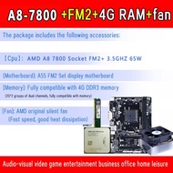 AMD AMD A8 5500 slot FM2+ 3.2GHz CPU/A8 5600K / A8 7500 A10 7800 Asus A55M-E/A58/A68 FM2+ motherboar