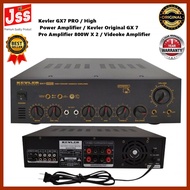 JSS Kevler GX7 PRO / High Power Amplifier / Kevler Original GX 7 Pro Amplifier 800W X 2 / Videoke Am