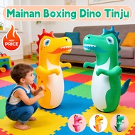 95cm Children's Toys Boxing Toys Dino Water Boxing Inflatable Dino Boxing Pole Filled with Water Din