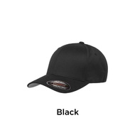 -[ORIGINAL FLEXFIT] 6277 Flexfit Wooly Combed - Black