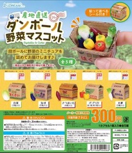 全新  J.DREAM 產地直送 迷你纸箱 水果蔬菜 扭蛋 (全5種)