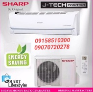 Sharp 1.5hp J-Technology Split Type Inverter Aircon