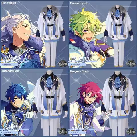 Ensemble Stars Eden Deep Eclipse Ran Nagisa/ Tomoe Hiyori/ Saegusa Ibara / Sazanami Jun Game Suit Un