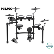 NUX DM-7 Digital Drum Kit  กลองไฟฟ้า กลองชุดไฟฟ้า DM7 การดีไซน์หนังกลองเป็นตาข่าย พร้อมกับฟังก์ชัน Coaching