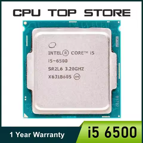 Intel Core I5 6500 3.2GHz Quad-Core Quad-Thread 65W LGA 1151 CPU Processor