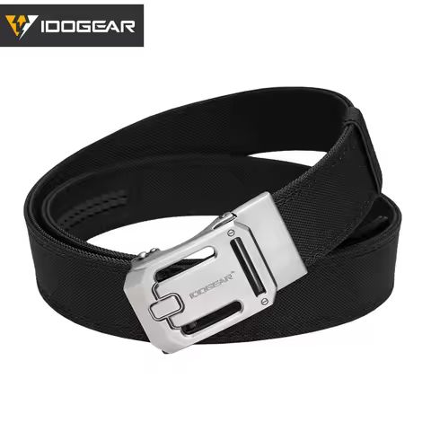 Tactical Gun Belt IDOGEAR SPORTS Tactical Ratchet Belt 1.5” EDC & CCW Gun Belt For Men Reinforce 100