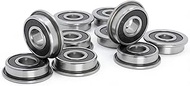 F695-2RS Bearing 5x13x4mm Flanged Miniature F695-RS Deep Groove Ball Bearings F695RS for VORON Mobiu