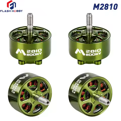 FLASHHOBBY Mars M2810 Brushless Motor 1100KV 3-6S LiPo for FPV Freestyle Long Range DIY Parts