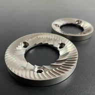 Stainless Steel Grinding Gear 2 Sizes 64 74 mm.