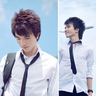 Men Style College Student Wear Korean Version Plus Size School Uniform DK Uniform Long Sleeve Shirt 