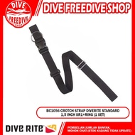 BC1056 Crotch Strap 1.5 Inch Quick Release DiveriteBcd SR1 Ring 1 Set Accessories BC Dount DivingTAL
