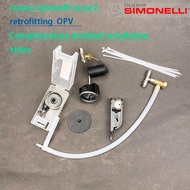 2023ติดตั้งเครื่องชงกาแฟกึ่งอัตโนมัติ OPV,Nuova Simonelli Oscar2ให้วิดีโอการติดตั้งฟรีแสดงความดัน