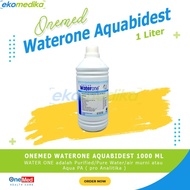 Aquabidest 1 liter Onemed | Water One 1000 ml waterone ED 2025