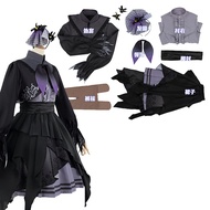 《424》Game Asahina Mafuyu Cosplay Project Sekai Cosplay Costumes Asahina Mafuyu Lolita Suits Dress Wi