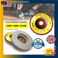 4'' Polishing Wheel / PVA Spongy Wheel Polishing Wheel / Batu Asah Mosaic / Tiles 4" ( 100mm ) 瓷砖抛光轮