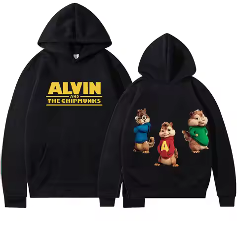 Youth Hoodie Sweatshirt Alvin and The Chipmunks: The Squeakquel's Cartoon Themed Collection Funny Sw