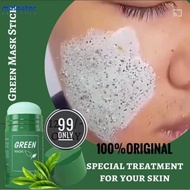 Green Tea Mask Remove Cloves Anti-Acne Moisturizing Beauty Facial Skin Clean Face Whitening Mask Sti