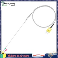 K Type Thermocouple with Plug, Meter Temperature Sensor Probe -50 to 1100°C,3.3ft Wire