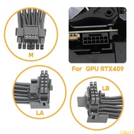 Lidu11 RTX4090 RTX4080 12VHPWR To 4x8-Pin 3x8Pin 2x8pin 90 Degree Elbow PCI-e to 16-pin