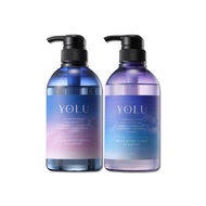 【日本YOLU】日本YOLU-夜間密集滋潤柔順多層次香氛精華修護洗髮精475ml/瓶(養髮潤澤露,美容液護髮素,防頭皮味洗髮水,無添加矽靈成分)