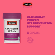 [EXP 03 SEP 2027] Swisse Ultiboost Cranberry 500 mg 30 Caps