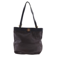 Delvaux 手提包，雙色皮革，顏色，單肩包/手提包，A4 尺寸，旋鎖扣，女士 [二手]