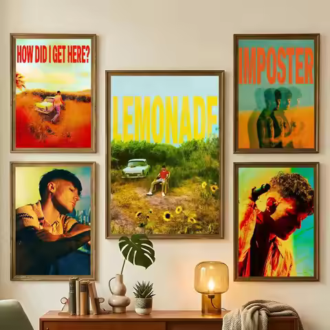 Singer L-Louis T-Tomlinson Music Poster Living Room Bedroom Bar Cafes Wall Home Decoration Gifts