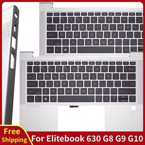 New For EliteBook 630 G8 G9 G10 635 G8 G9 G10 With Backlight Keyboard Palm Rest Upper SC Interface C