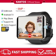 KANTOS 2024 Super Special - LEMFO LEM T 1GB+16GB 2.86 Inch HD Screen 4G Android Smart Watch 5MP Camera GPS Wifi 2700mah Battery + FREE GIFT