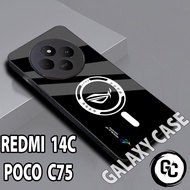 Glossy Softcase poco C75/case REDMI 14C Men's/casing poco C75/Case REDMI 14C glitter/case poco c75