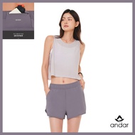 [ANDAR Korea] Wind Rush 2-in-1 Running Shorts 3 | UV Protection Sports Shorts | Women’s Quick Dry Ru
