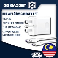 GG Gadget HUA-WEI 22.5W 5A Super Fast Charger Wall Plug Adapter UK Plug Type C Cable For Mate 20 9 1
