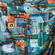 Armany Fabric with Abstract STRECH Motif - Abstract Motif Spandex Fabric - Premium Motif Fabric