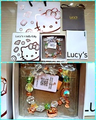 (清倉出讓) 台灣 Lucy's  x Sanrio Hello Kitty  獨家聯名 Crystal heaven 系列 Crystal Paradise Swarovski 施華洛世奇水晶手鍊 