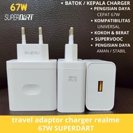 ( 67W ) travel adapter Charger Casan REALME 13 Pro C63 C65 C75 67W Original SuperDART VOOC TYPE C / 