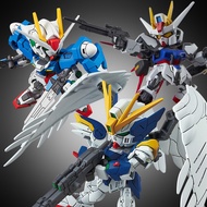 Freedom Gundam Model SD Strike Mini Q Version Unicorn Duffy Knicks BB Warrior Assembly Figure