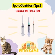 Cat Syringe 1ml 3ml 5ml | Spet Injection Kitten Feeding Aids
