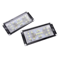 1 Pair for BMW 7-Series E65 E66 After Facelift ONLY White SMD LED Number License Plate Light Lamp Er