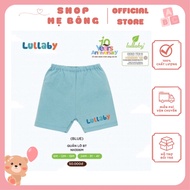 [NH306M] Lullaby cotton boys' shorts (6M- 4Y)