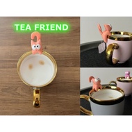 GANTUNGAN Cat-Tea bag holder Tea bag hanger/ TALI Tea bag hanger/ for cute Cat-shaped Tea lovers Aes