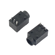 10pcs DC003A DC Power Jack Outlet  3 Pin Feet DC-003A 3.5*1.0mm 3.5*1.3mm Female Round Hole Supply S