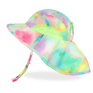 KEEPFLY Kids Sun Hat UV Protection Toddler Summer Beach Play Hats Wide Brim Neck Flap for Girl Boy A