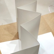 Folded Art Paper, White Cardstock & Thick Kraft Paper, 8/12/6 Panel Long Roll for 3D Creative Drawin