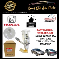 [ HONDA FUEL PUMP ] HONDA ACCORD SDA 2.0cc 2.4cc FUEL PUMP (17040-SDA-A00)