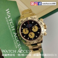 <全新><齊吊牌><2022年保用證> 116508 Paul Newman 黃金 Rolex Daytona ( 116518 116518ln 116515 116515ln 116519 116