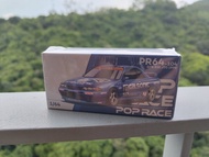 POP RACE 1/64 NISSAN GTR R32 JTC 1990 模型車