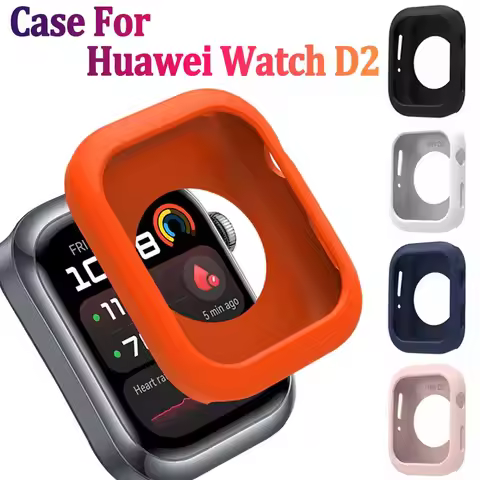 For Huawei Watch D2 Silicone Protective Case Watch Shell Protector Soft and Durable Watch Protection