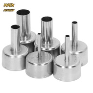 MAINAUSHUI6W 858D Hot Air Rework Station Nozzle, High Temperature Round Nozzle Shape for SMD Rework 